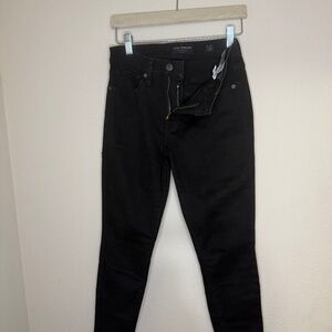 Lucky Brand Ava Skinny Jeans Black Size 26 (2) Stretch Denim